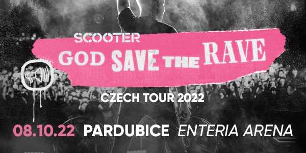 SCOOTER God Save The Rave - PARDUBICE | TicketLIVE - Naživo je to nejlepší