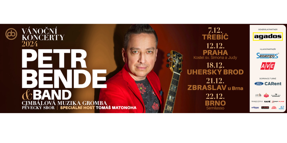 PETR BENDE & band a hosté - Vánoční turné 2024