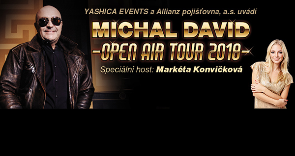 MICHAL DAVID  Open Air Tour 2018