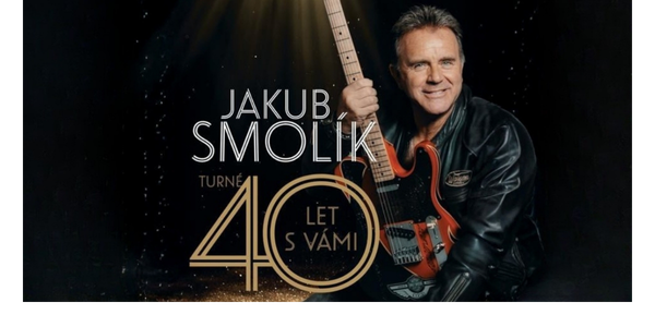 Jakub Smolík s kapelou - turné 40 let s vámi / přehled
