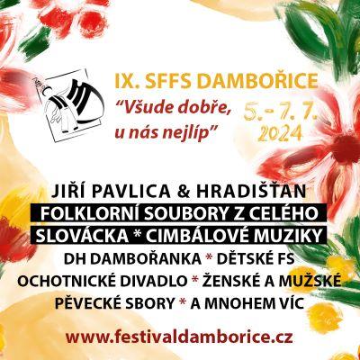 Tradiční folklorní festival v Dambořicích 2024 / 05.-07.07.2024
