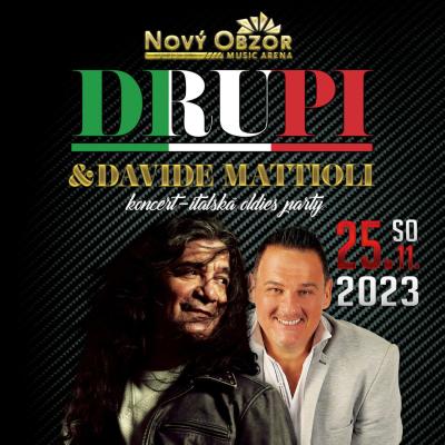 DRUPI & Davide Mattioli - italská oldies párty