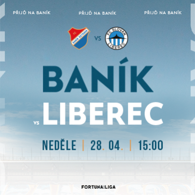 FC Baník Ostrava - FC Slovan Liberec / 28.04.2024