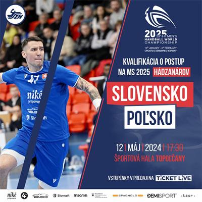 SLOVENSKO – POĽSKO | Kvalifikácia MS 2025