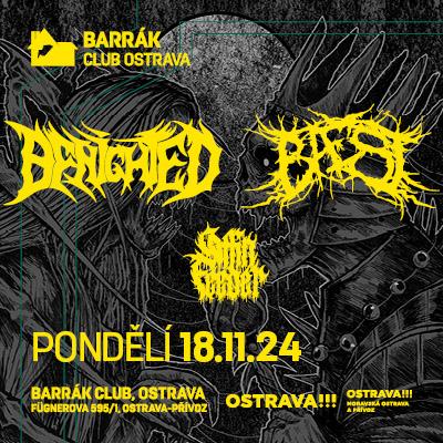 Benighted | Baest | Coffin Feeder / Barrák Music Club Ostrava / 18.11.2024