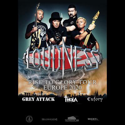 LOUDNESS / Rise To Glory European Tour