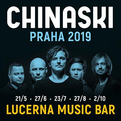 CHINASKI <br> Praha <br> Lucerna Music Bar