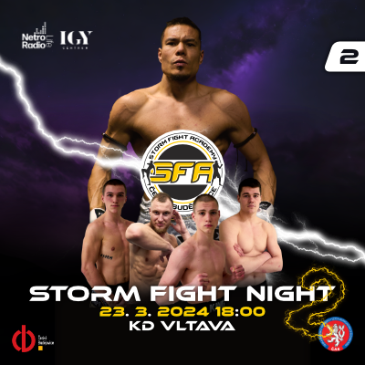 STORM FIGHT NIGHT 2 / Kulturní dům Vltava České Budějovice / 23.03.2024