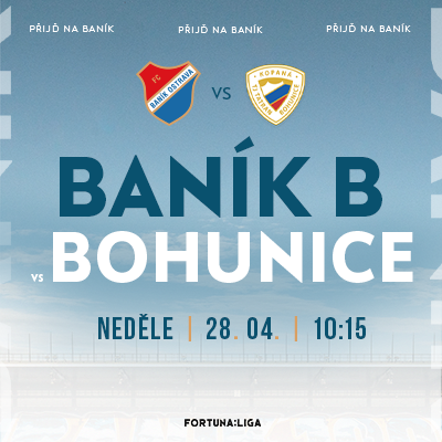 FC Baník Ostrava B - Tatran Bohunice / 28.04.2024