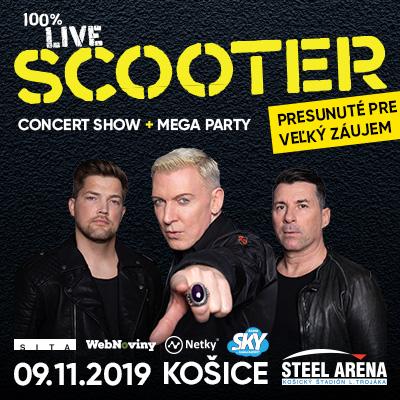 SCOOTER LIVE IN KOŠICE