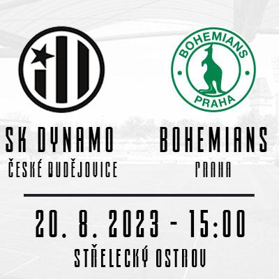 SK Dynamo České Budějovice X Bohemians Praha 1905 / 20.8.2023 ...