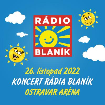 Koncert rádia Blaník / Ostrava / 15:00