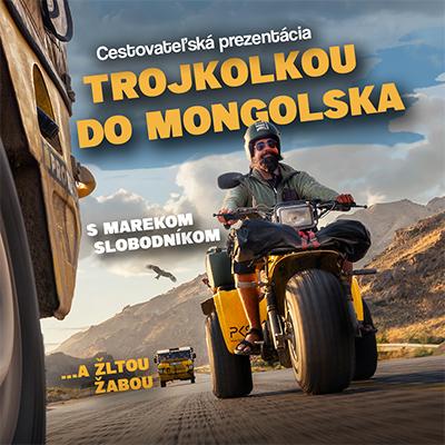 Trojkolkou do Mongolska s Marekom Slobodníkom