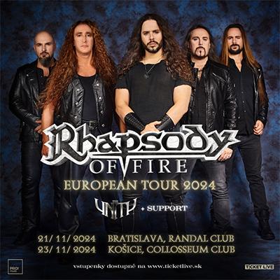 Rhapsody of Fire + The Unity |  Košice