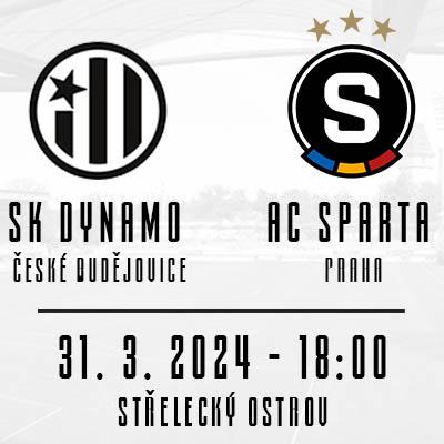 SK Dynamo České Budějovice x AC Sparta Praha / 31.03.2024