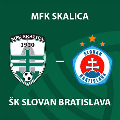 MFK Skalica - ŠK Slovan Bratislava / Fortuna liga