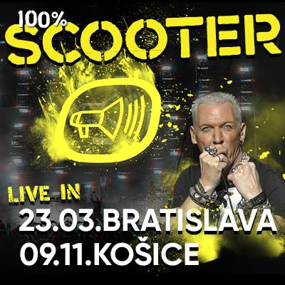 SCOOTER Tour 2019 - Bratislava