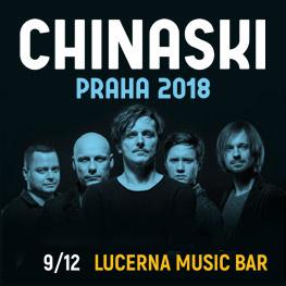 Chinaski Podzimní turné 2018 - koncert v Praze -Lucerna Music Bar, Vodičkova 36, Praha 1