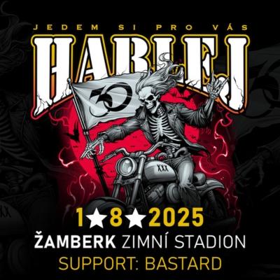 HARLEJ - 30 let (support: BASTARD) / Zimní stadion Žamberk / 01.08.2025