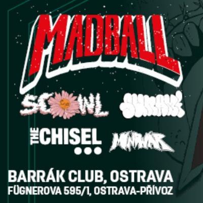 Rebellion tour 2024 - Madball, Scowl, The Chisel, Sunami, Mindwar / Barrák Music Club Ostrava / 07.03.2024