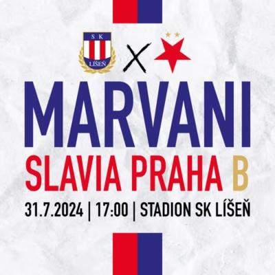 SK Líšeň - SK Slavia Praha B / Chance Národní Liga / 31.07.2024