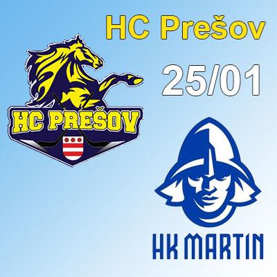 HC Prešov – HK Martin 25.01.2019