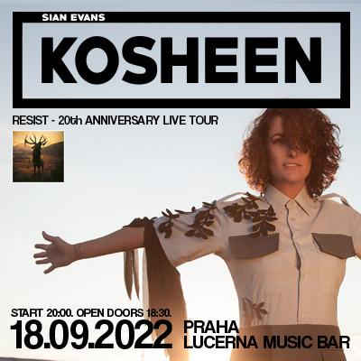 Kosheen v Lucerna Music Baru / 18.9.2022