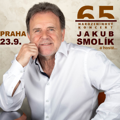 Narozeninový koncert 65 - Jakub Smolik / Divadlo Lucie Bílé Praha / 23.09.2024