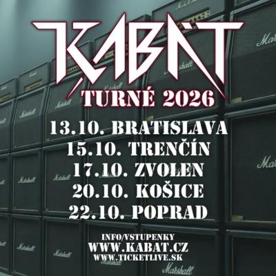 KABÁT - TURNÉ 2026 | Bratislava