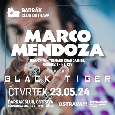 Marco Mendoza | Black Tiger / Barrák Music Club Ostrava / 09.04.2024