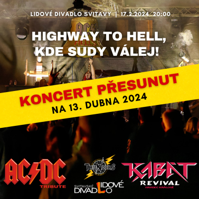 AC/DC Tribute + Kabát Revival / Lidové divadlo Svitavy / 13.04.2024