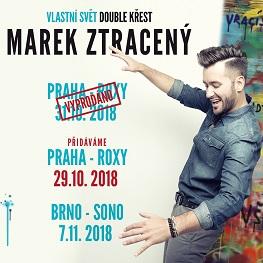 Marek Ztracený: křest - koncert v Brně -SONO CENTRUM, Veveří 2832/113, Brno