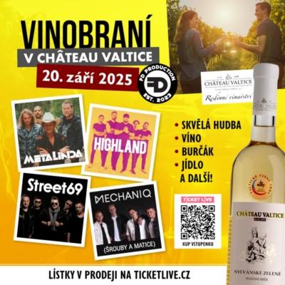 Vinobraní v CHÂTEAU VALTICE / Château Valtice / 20.09.2025
