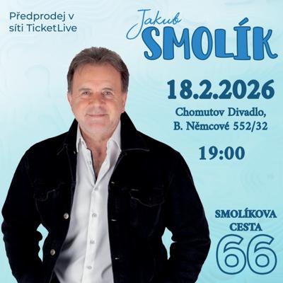 „Smolíkova cesta 66“ - Jakub Smolík / Městské divadlo Chomutov / 18.02.2026