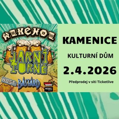 Alkehol & Bastard / Kulturní dům Kamenice / 02.04.2026