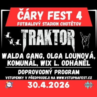 ČÁRY FEST 4 / Chotětov / 30.04.2026