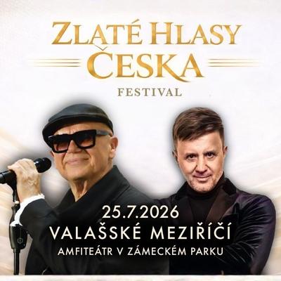 Zlaté Hlasy Česka - Jiří Korn & Petr Kotvald / Amfiteátr v Zámeckém parku Valašské Meziříčí / 25.07.2026