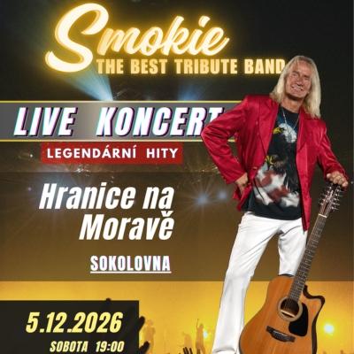 SMOKIE THE BEST TRIBUTE BAND - live koncert / Sokolovna Hranice na Moravě / 05.12.2026