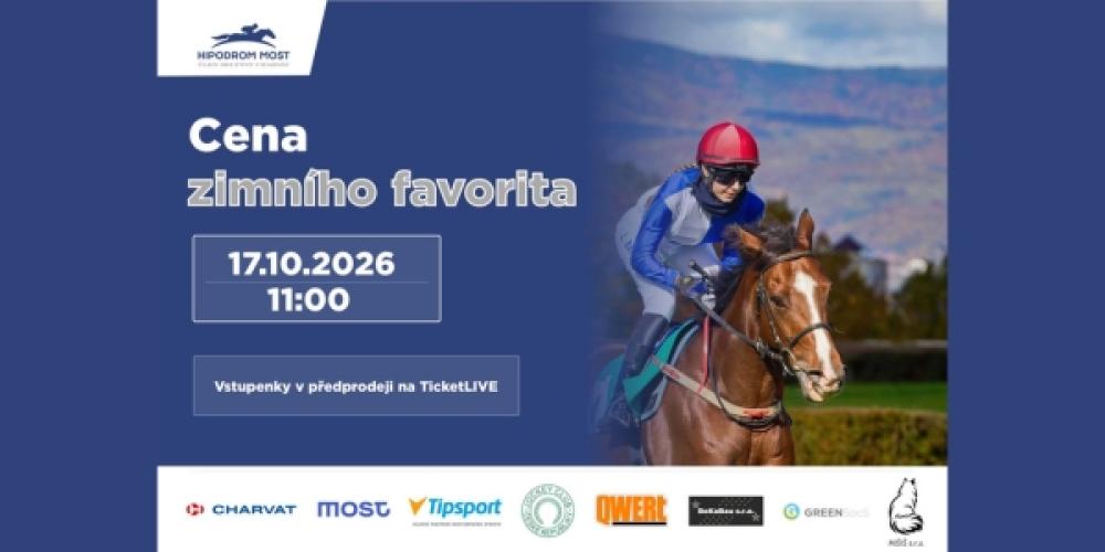 Cena zimního favorita / Hipodrom Most / 17.10.2026