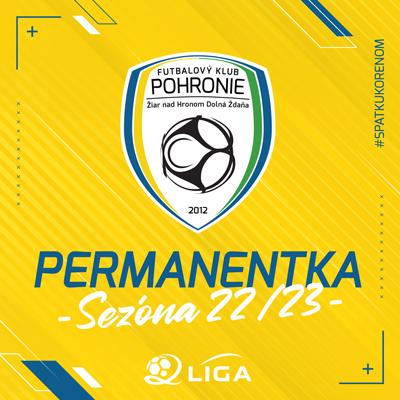 FK Pohronie / Permanentky (Sezóna 2022/2023)