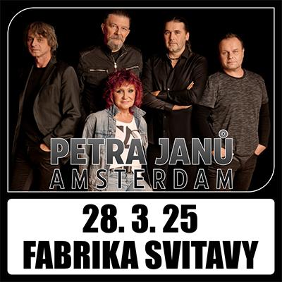 PETRA JANŮ & AMSTERDAM / SVITAVY / 28.03.2025