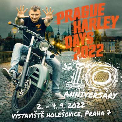 10. výročí Prague Harley Days + Burgerfest