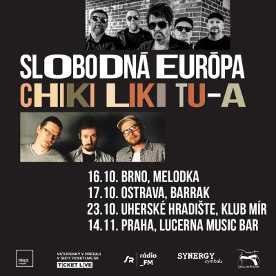 Slobodná Európa + Chiki liki tu-a / Lucerna Music Bar Praha / 14.11.2026