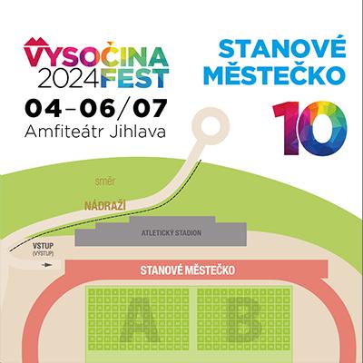Stanové městečko Vysočina Fest 2024
