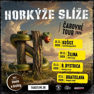 HORKÝŽE SLÍŽE | ČAROVNÉ TOUR 2026
