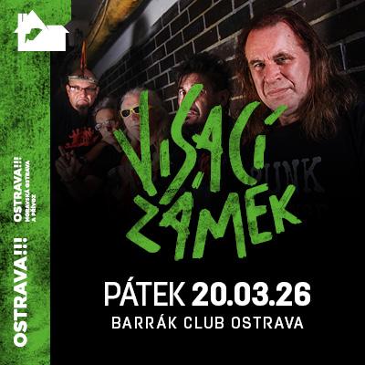 Visací zámek / Barrák Music Club Ostrava / 20. 03. 2026