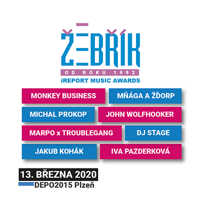Hudební ceny Žebřík 2020